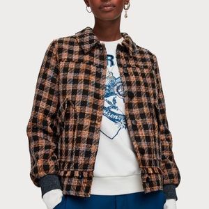 SCOTCH & SODA
- Checked Trucker Jacket - Multi, Size XS